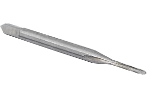 Drill America DWTST6-48P Qualtech High-Speed Steel Right Hand Threading Tap, Uncoated (Bright) Finish, Round with Square End 