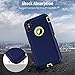 iMangoo iPhone Xs Max Case, iPhone 10s Max Case Outdoor Sports Heavy Duty Shockproof Case Full Body Protection Cover Non Slip Matte Surface Phone Case for iPhone X S Max 2018 6.5'' Navy Blue