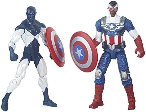 MARVEL LEGENDS SECRET WARS 3.75" SHIELD WIELDING HEROES VANCE ASTRO & CAPTAIN AMERICA 2 PK