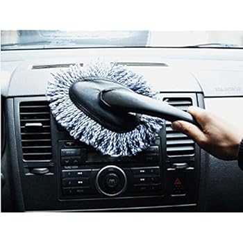 Multi-functional Car Duster Cleaning Dirt Dust Clean Brush Dusting Tool Mop Gray car cleaning products Brand New