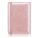 ACdream Passport Holder Cover, Leather Travel Wallet Case, RFID Blocking Document Organizer Protecrtor, with Slots for Credit Cards, Boarding Pass, for Women and Men, Rose Gold