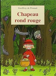 Chapeau rond rouge