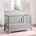 Serta Barrett 4-in-1 Convertible Baby Crib, Grey