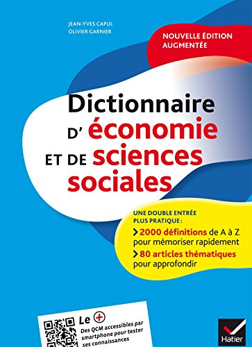 Dictionnaire d'économie et de sciences sociales by (Paperback)