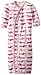Magnificent Baby Unisex-Baby Newborn Gown, Pink Hot Dog, Newborn-3Months (5-12 lb)