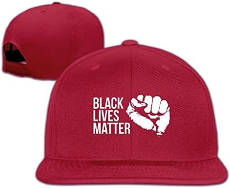 YLSD Black Lives Matter ImageCLASSIC Men Women Baseball Adjustable Cap Baseball Hat Red