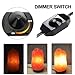 UNILAMP Himalayan Salt Lamp Cord Original Replacement Cord with Dimmer Switch With One 15w Bulb
