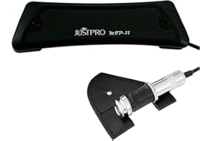 JUSTPRO Single Coil Pickup Magnet Soundhole Pick Up with Audio Output for Acoustic Guitar Ballad Play Sing Ukulele