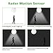 Sunnest Motion Sensor Light Bulb, 7W (60 Watt Equivalent) Radar Smart Bulb Dusk to Dawn LED Motion Sensor Light Bulbs, E26 Base Indoor Outdoor Motion Sensor Night Lights Soft White 6500K Auto On/Off