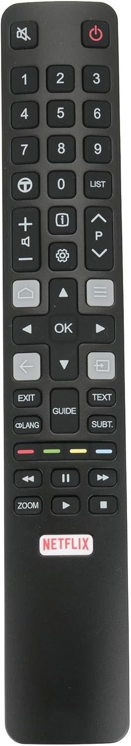 ALLIMITY ARC802N RC802N Replacement Remote Control for TCL Thomson 4K UHD TV 55EP660 55EP680 60EP660 65DC760 U49P6046 U49S7096 65DC766 65EP640 65EP660 65EC. 780 6 5EP680 75EP660 U43P6046 U49C7006 - Image 4