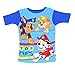 Nickelodeon Boys' Toddler Paw Patrol 4-Piece Cotton Pajama Set, Blue, 3T