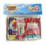 Wack-A-Pack Self-Inflating Foil Balloons, 2 Packages of 4