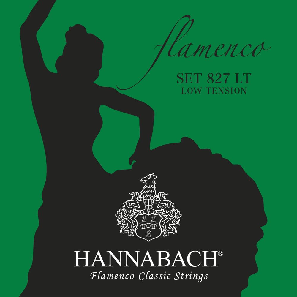 Hannabach classical guitar strings Flamenco Series 827 Low Tension set Made in Germany - 827LT
