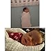 Lucear Newborn Muslin Cotton Warm Baby Bath Towel White Also for Baby Swaddle Blanket - 1pcs…
