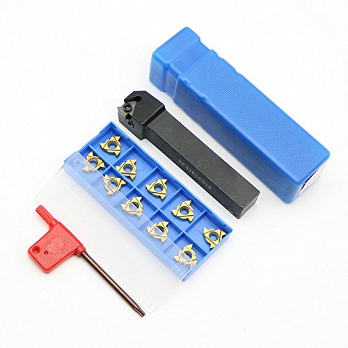SER1616H16 Threading Turning Holder Boring Bar Tool + 10Pcs 16ER AG60 Insert CNC