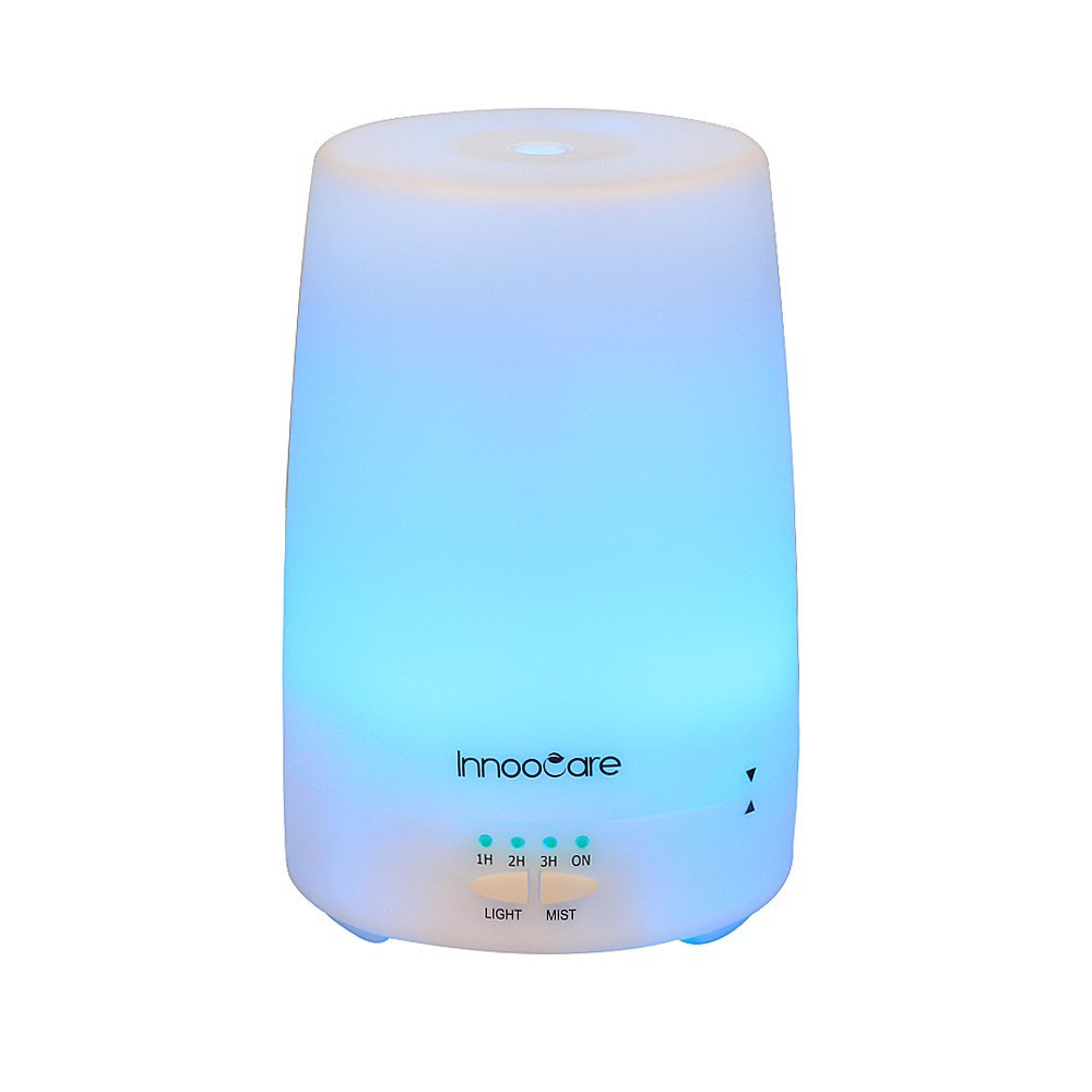InnooCare ml Humidificador Ultrasónico Aromaterapia Difusor de Aceites Esenciales Vapor Frío Luz