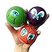 Enenes 24PCS Stress Balls with 6 Colors 6 Funny Faces, 2.5 Inch Squeeze Toys for Stress Relief, Kids Party Favors, Classroom Office Gifts, Assorted Designs
