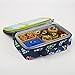 Fit & Fresh Insulated Bento Box Lunch Kit, Navy Hearts