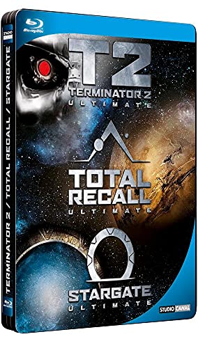 Coffret sf culte : stargate ; terminator 2 ; total recall