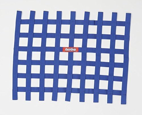 RaceQuip® 721025RQP Window Net 1 in Webbing - 18 x 24 in Rectangle - Blue