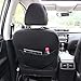 Leader Accessories Platinum Vinyl Auto Faux Leather Black One Car Seat Cover for HighBack/Low Back Front Seat with Airbag Back Pocket