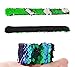 J-hong Mermaid Slap Bracelet for Party Favors, Birthday, Two-Color Mermaid Bracelet&Mermaid Slap Decorative Reversible Charm Sequins for Girls,Boys, Kids and Women(6 Pack)