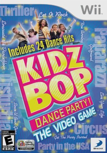 Amazon Com Kidz Bop Dance Party Nintendo Wii Video Games