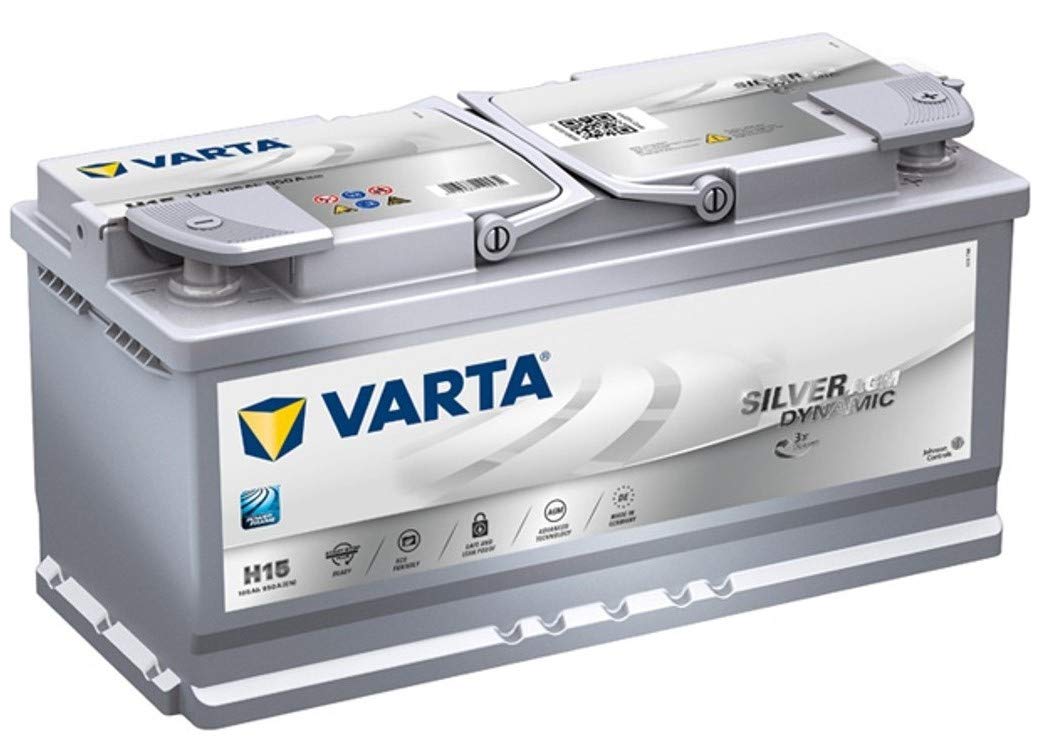 VARTA Silver Dynamic Start Stop Plus AGM Battery H15 105Ah P/N 605