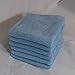 Pacific Linens Washcloths-Hand-Face Towels -12 Pack-600-GSM, 100% Cotton, Light Blue, Extra Soft Low Twist Ring Spun Yarn Cotton Washcloths, Highly Absorbent (Lt. Blue)