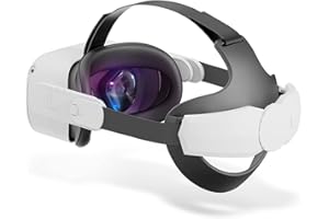 MOJOXR Adjustable Head Strap Compatible with Meta/Oculus Quest 2, Elite Strap Accessories Fit for Official Carrying Case and 