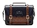 ECOSUSI Vintage Crossbody Messenger Bag Satchel Purse Handbag Briefcase for Women, Blue