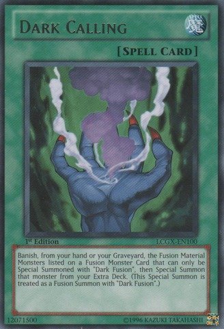 Yu-Gi-Oh! - Dark Calling (LCGX-EN100) - Legendary Collection 2 - 1st Edition - Rare