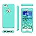 WeLoveCase iPhone 6S Case, iPhone 6 Case, Defender Series Hybrid High Impact Heavy Duty Hard PC Outer Shell with Inner Soft Rubber 3 in 1 Full-Body Protective Case for iPhone 6S/6 (Cool Mint)