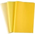 CHRORINE 50 Sheets Yellow Tissue Paper Multicolor Art Gift Wrapping Paper Bulk for Baby Shower Wedding Birthday DIY and Craft Decor