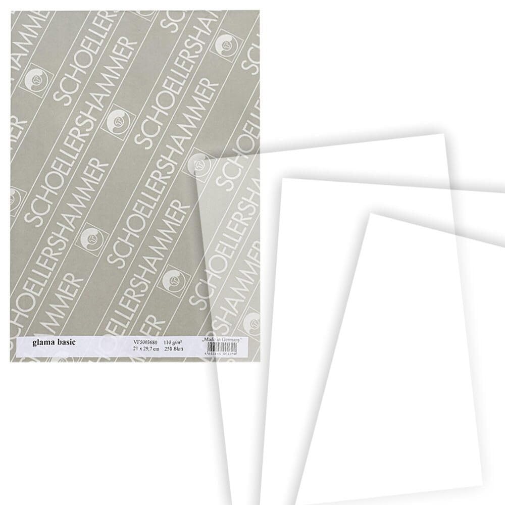 Schoellershammer Glama Basic Tracing Paper A4 110gsm 250 Sheets