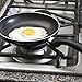 Ecolution Artistry Nonstick Frying Pan, Easy To Clean, Comfortable Handle, Even Heating, Dishwasher Safe Pots and Pans, 8-Inch, Black