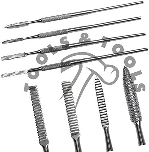 Tools N Tools UK WAX CARVING FILE SET OF 4 PCS CASTING JEWELRY TOOL EXCLUSIVE ITEM