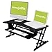 Standing Desk, Stand up Adjustable Desk Riser Converter for Desktop Laptop Dual Monitor