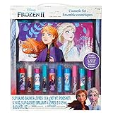 Disney Frozen Lip Balm and Lip Gloss with Cosmetic Bag in Window Box