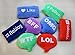 SAMGOO Chat Bubble Button Plush Throw Cushion Stuffed Plush Doll Toy Pillow- 35 X 33 X 5 Cm (Subscribe)