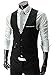 Zicac Men‘s Top Designed Casual Slim Fit Skinny Dress Vest Waistcoat