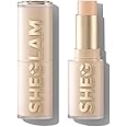 SHEGLAM Skin Magnet High Coverage Foundation Stick Longwear Medium Face Makeup for All Skin Types-Porcelain