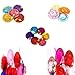10 Pcs DIY Mini Cap Hat Style Decorative Jewelry Accessories for Barbie Doll Toy Cake Clothes Decoration Random Style