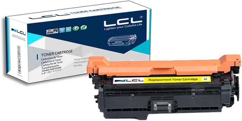 LCL Compatible Toner Cartridge USDSFHPCE402A/Y, Yellow, Regular Capacity
