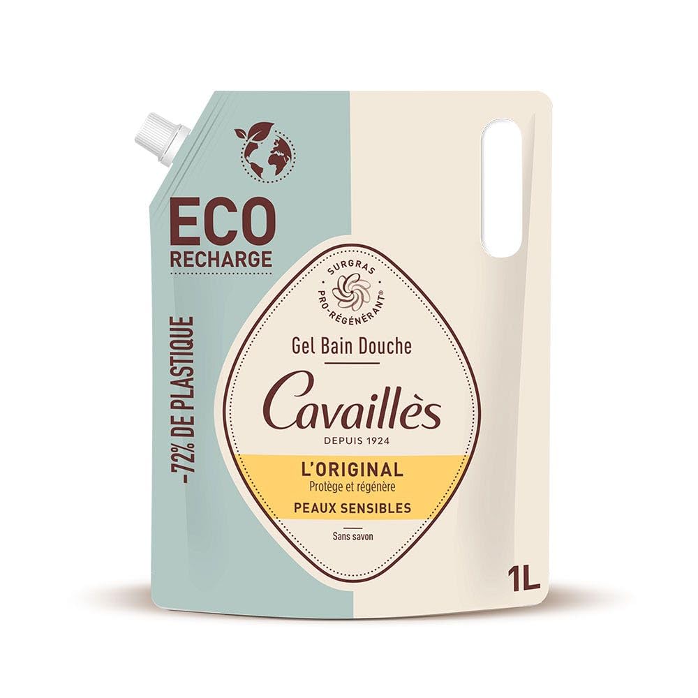 Rogé Cavaillès Bath Shower Gel Sensitive Skins The Original Eco-Refill 1L