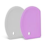 Silicone Dough Scraper with Stainless Steel