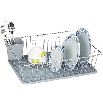 Amazon.com: 3 Piece Over Sink Twisted Wire Stainless Steel ...