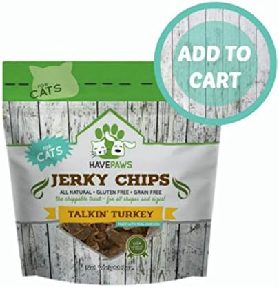 HavePaws Turkey Jerky Cat Treat 2oz