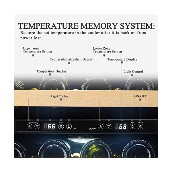 Wine-Cooler-Built-in-Multi-Size-Bottle-Dual-Zone-Wine-refrigerator-Double-Layer-Tempered-Glass-Door-Stainless-Steel-Front-Ventilation-24-Inch-43-Bottles