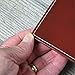 Desk Pad Blotter Protector Comfortable with Faux Leather Feels Smooth and Sturdy with Velvet Bottom. Color Dark Brown (16 x 24)